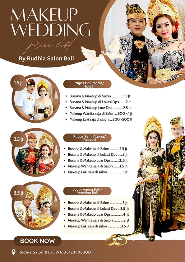 harga wedding bali